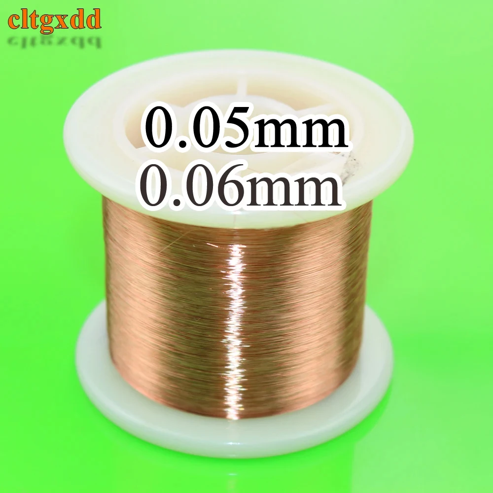 cltgxdd 0,05 mm 0,06 mm 2000 m Kupferdraht Polyurethan emaillierter Draht Qa-1-155 0,05 0,06 mm x 2000 Meter/Stk – Detail 1