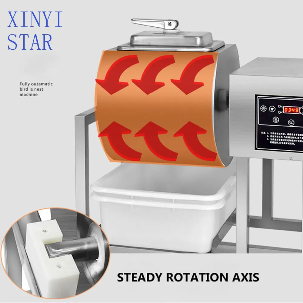 Vacuum Type Computer Marinating Machine Stainless Steel Food Marinator ...