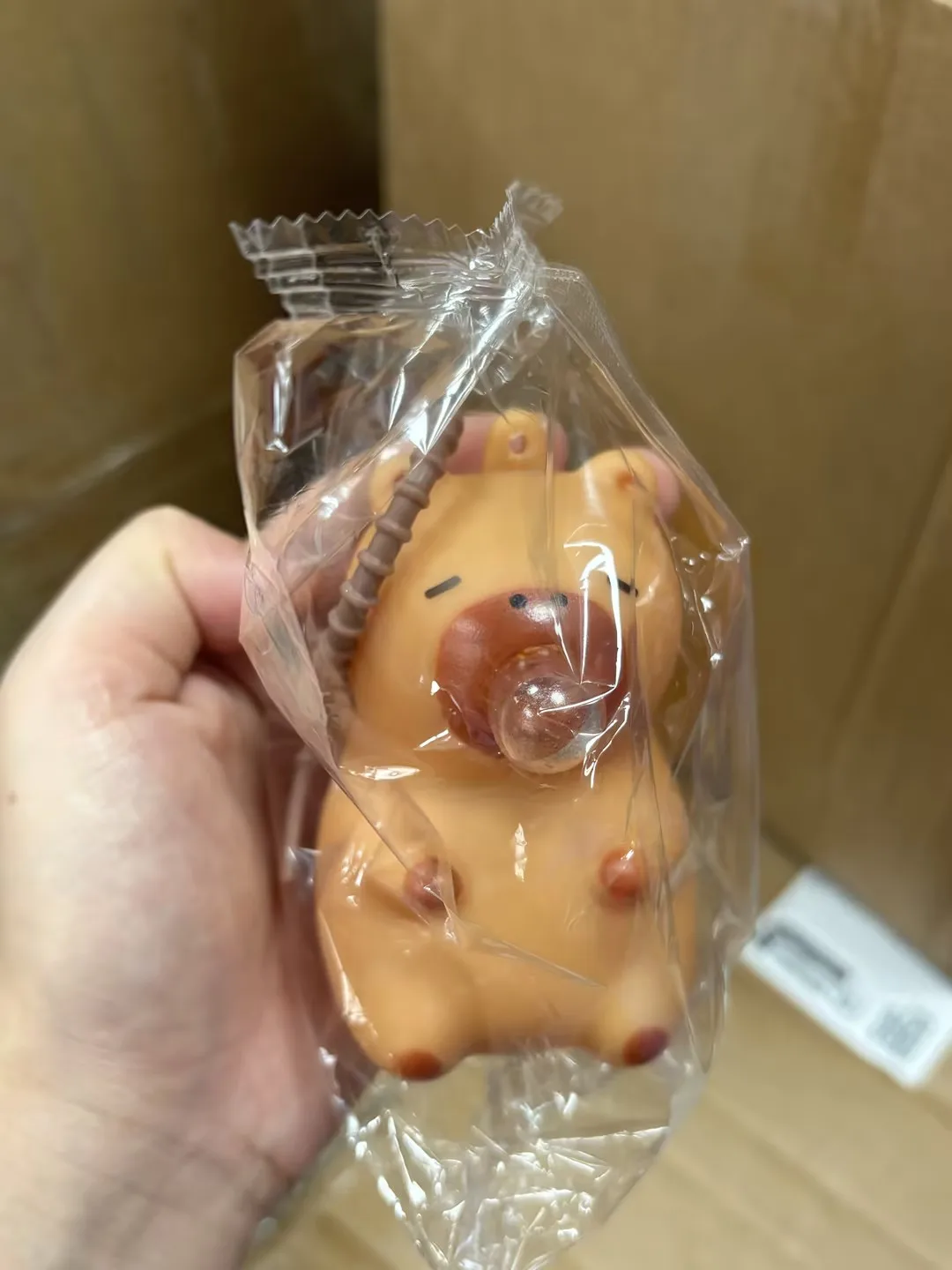 Capybara Doll Pinch Pendant Toy - Packaging Detail