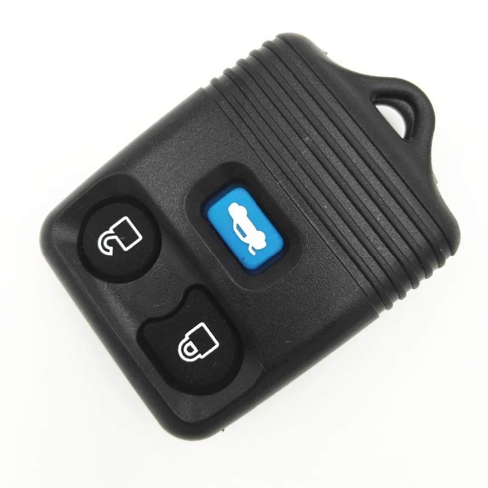 

Replacement 3 Buttons Blue Button Remote Case Cover Blank Key For Ford Explorer Mercury Mazda Shell No Chips Inside