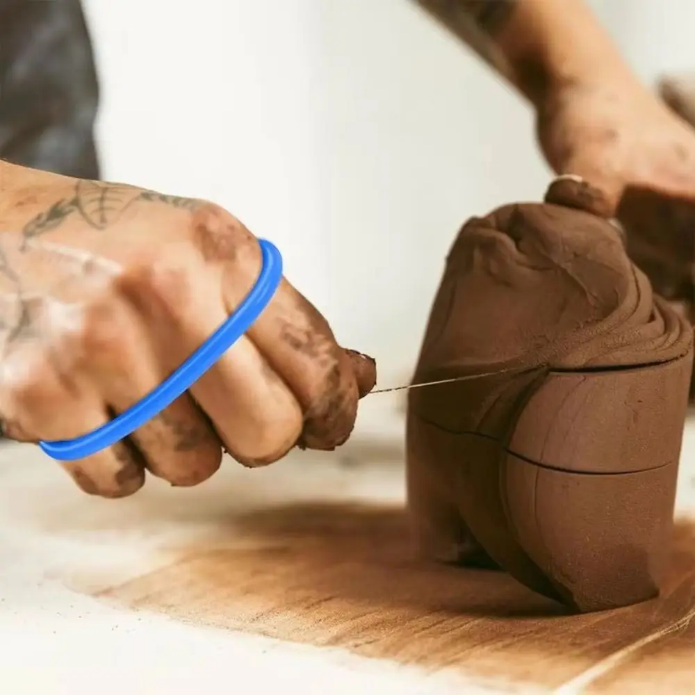 Handmade Steel Wire Clay Cutter for Pottery and Sculpture