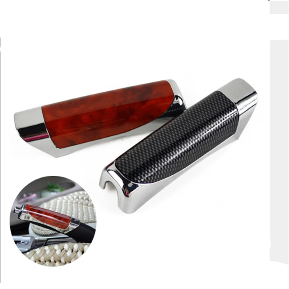 Car Hand Brake Carbon Fiber Protector for Suzuki SX4 SWIFT Alto Liane Grand Vitara Jimny S-Cross