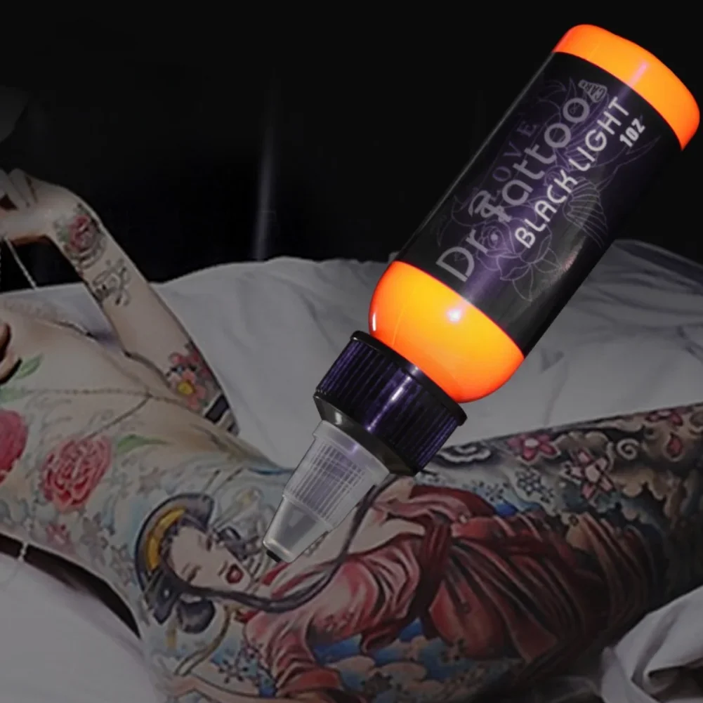 Fluorescent Tattoo Inks Professional Permanent Makeup Body Microblading Easy Coloring Purple Light Pigment 15/30ML tattoo ink tattoo ink pigment tattoo ink kit