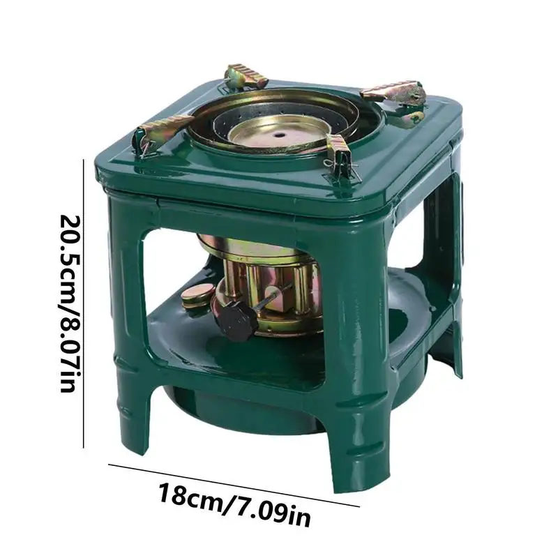 Kerosene Stove Windproof Camping Hiking Stove Outdoor Mini Portable Kerosene Stove Picnic Tent Burner Furnace Cooking Tools