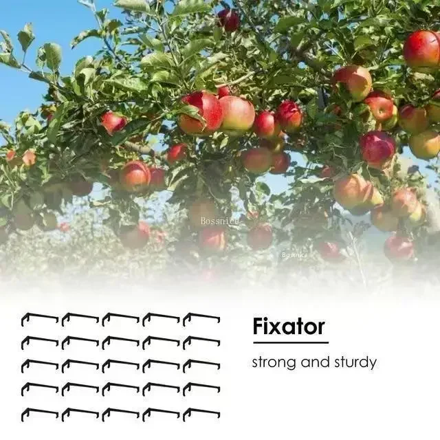 Fruit Tree Clips Plant Vines Support Twisting Shapers Branches Puller Twist Styling Curved 10-30Pcs plastic plant clips plant clips