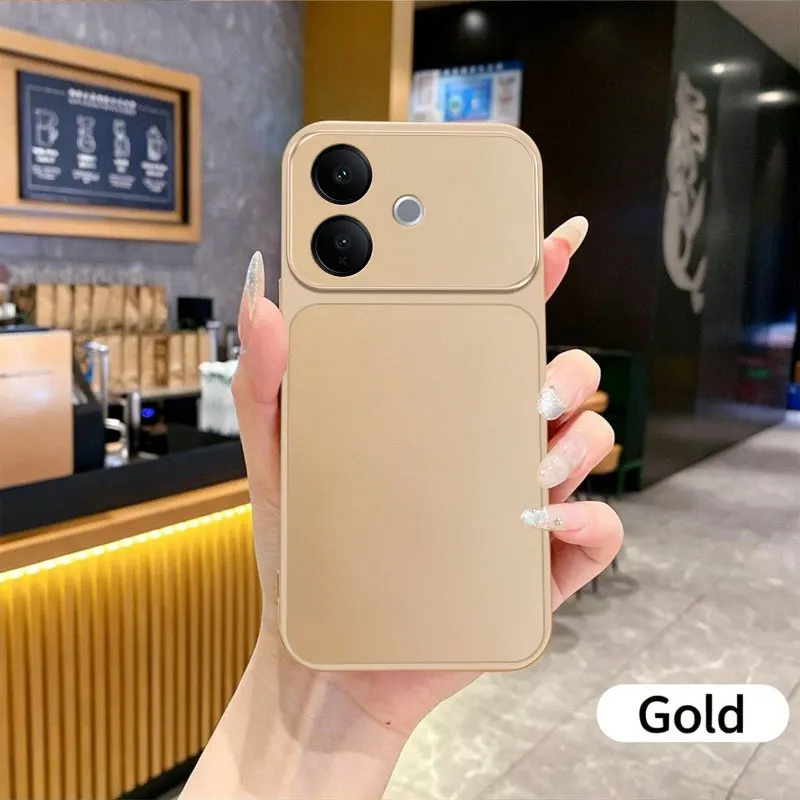 Shockproof TPU Liquid Silicone Soft Phone Case and Cover