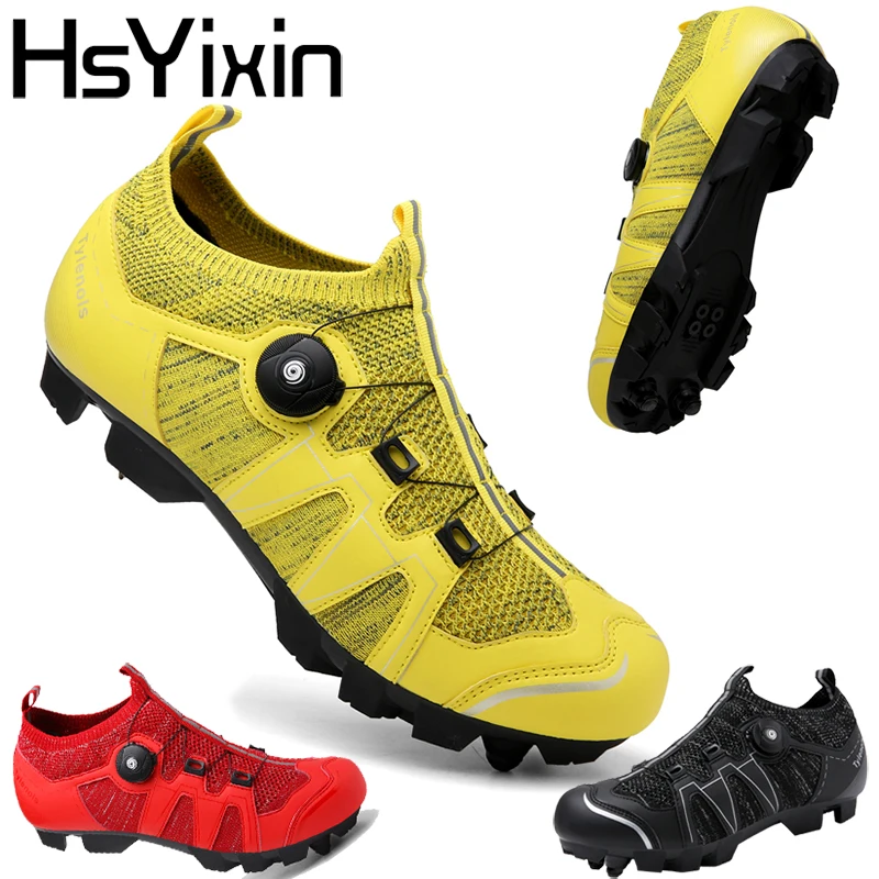 MTB cycling shoes Men's breathable road cycling shoes Women's mountain bike for SPD speed