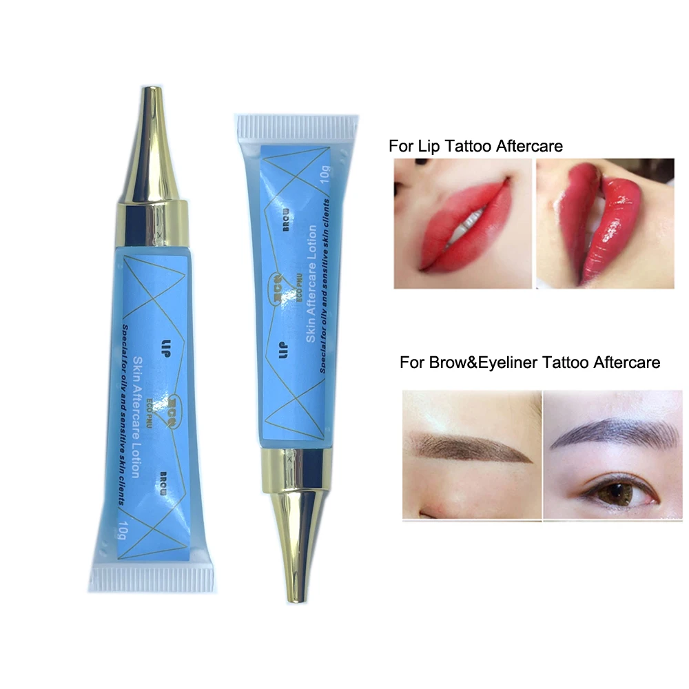 ECO PMU Brow& Lip Aftercare Healing Lotion for Permanent Makeup and Microblading 10ml 5pcs/lot