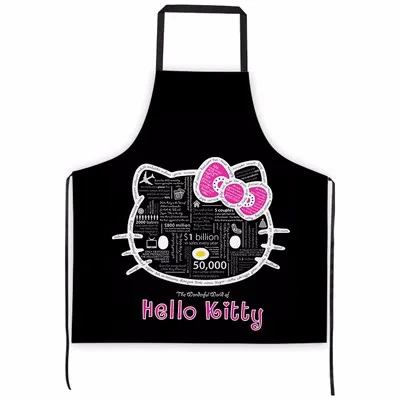 

Кухонный Фартук для приготовления пищи Sanrio, домашний, маслостойкий, водостойкий, для мужчин и женщин, для взрослых