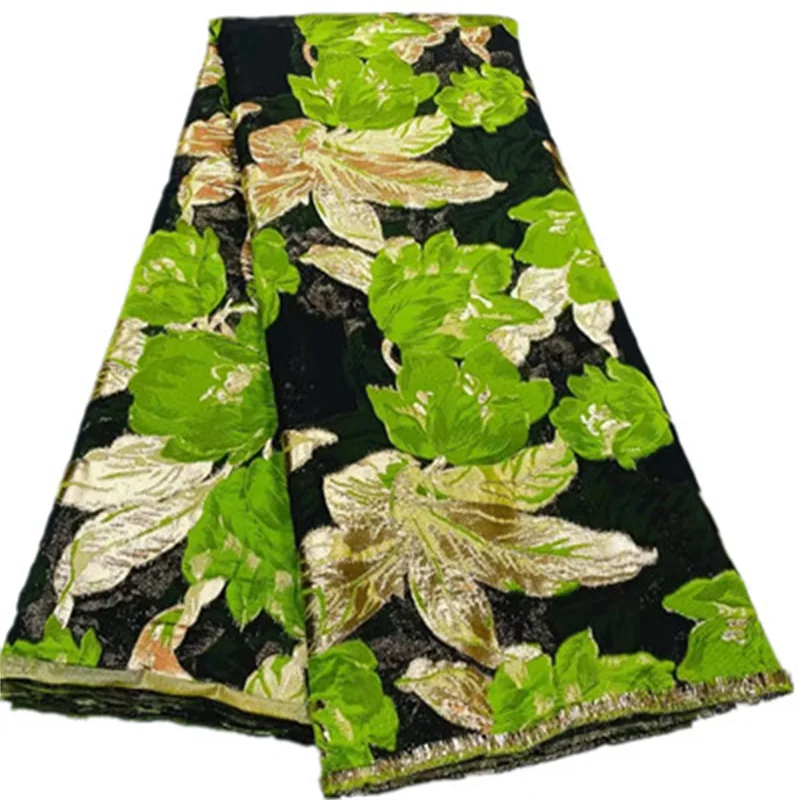 

Высококачественная африканская двухслойная сетчатая кружевная ткань, блестки, Гана, кружевной материал для нигерийского вечернего пошива F37102