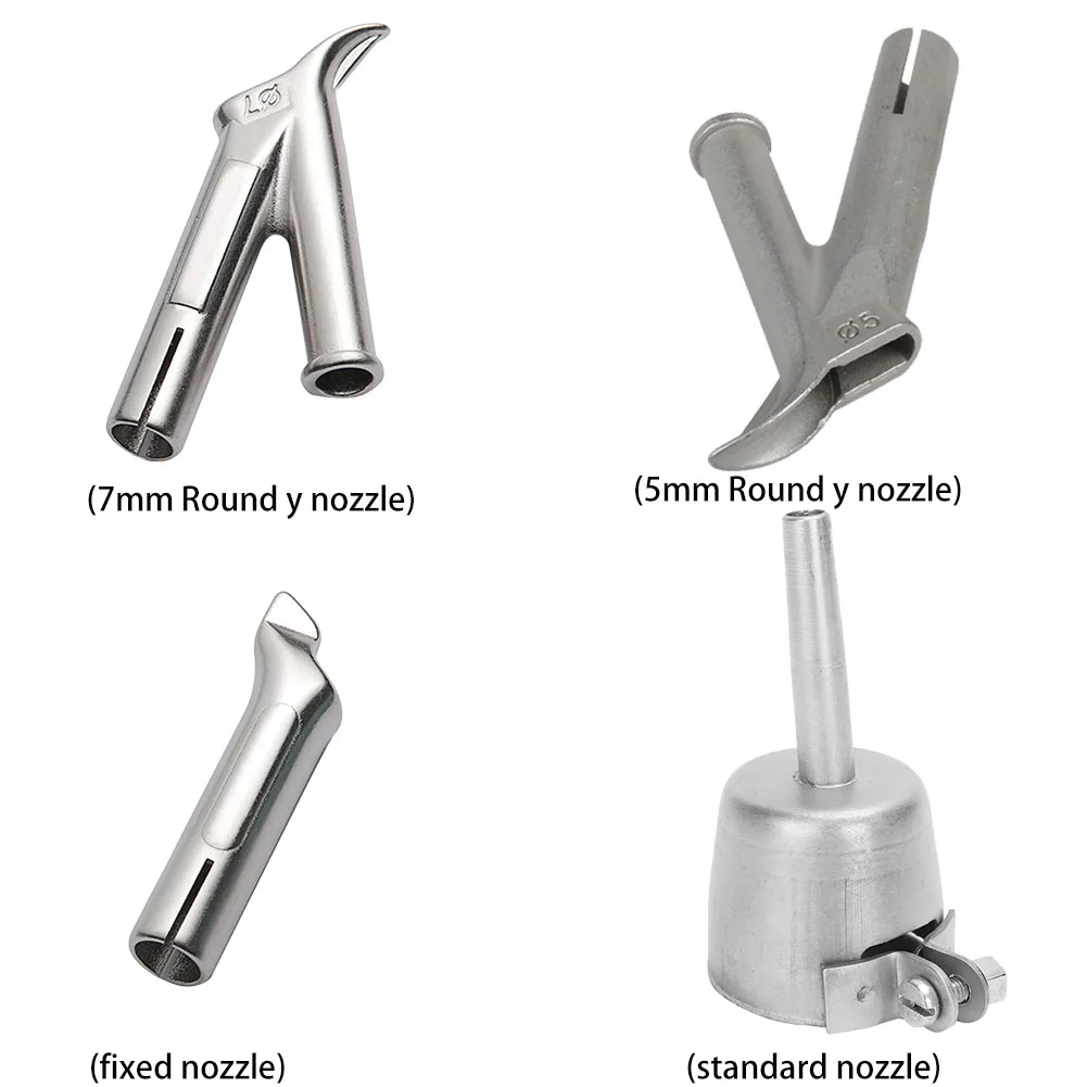 5mm/7mm Speed Welding Nozzle Round/Triangular Welding Tip For Plastic Vinyl Welder Torch Weld Tip Tool