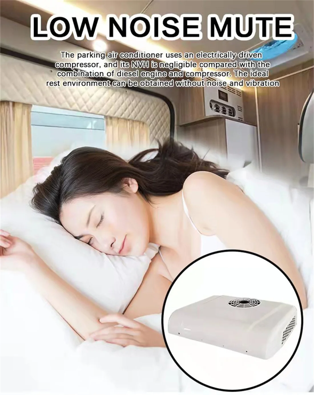 Aspligo Electric RV Rooftop Air Conditioner 12 volt New Energy 13500 BTU  Automotive Camper Van Parking Cooling Air Conditioner - AliExpress