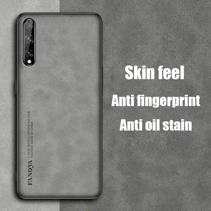 Luxury Sheepskin Leather Phone Case - Premium Men's Back Cover