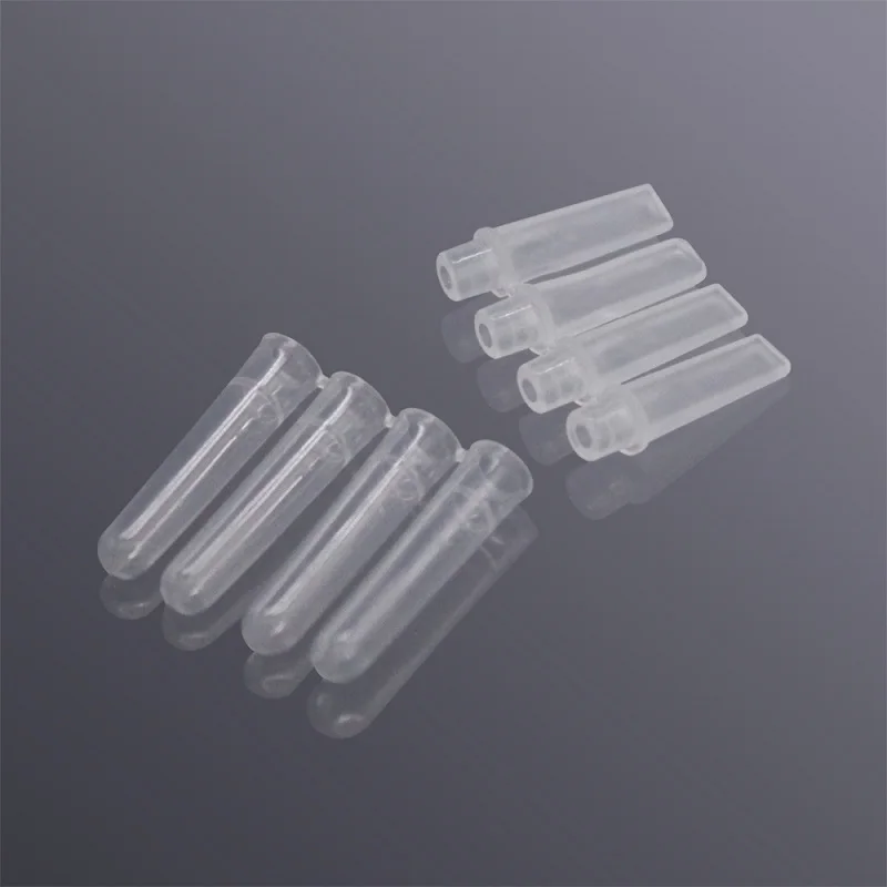 Four row tubes with cover 0.1ml PCR Strip Tubes 250 rows/carton PST-0104-C LABSELECT