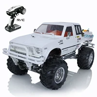 HG 1/10 4*4 RC Rally Pickup Cars Radio Control Racing Crawler Vehicle Model Differential Lock Axles Ready To Run model TH04710 1