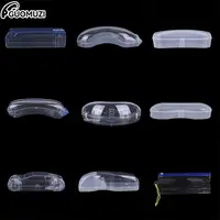 Portable Swimmming Goggle Plastic Case Packing Box Transparent Swim Portable Unisex Anti Fog Protection Waterproof Glasses 1