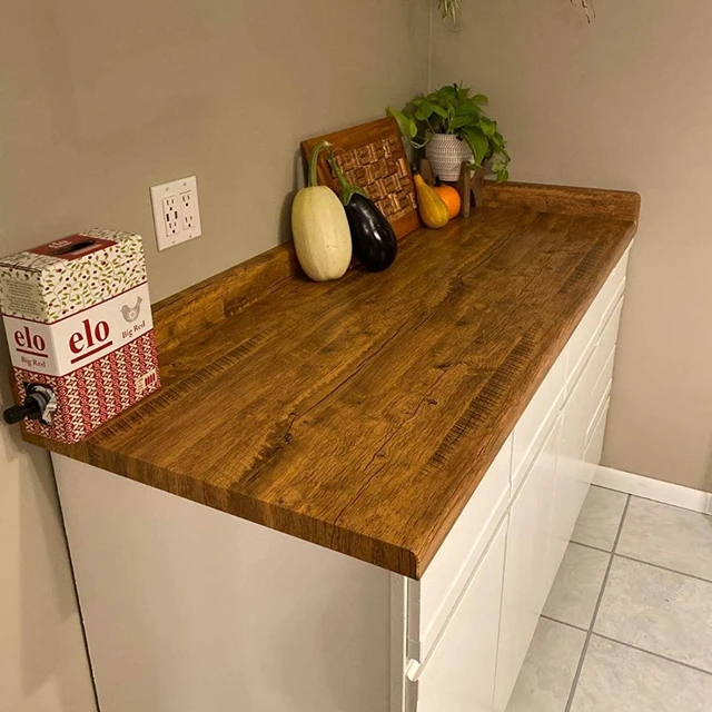 วอลเปเปอร์ไวนิลลายไม้ กว้าง 55 ซม. แบบมีกาวในตัว กันน้ำ สำหรับตกแต่งบ้าน สติ๊กเกอร์ติดประตู ตู้เสื้อผ้า ตู้ โต๊ะ เฟอร์นิเจอร์ 1