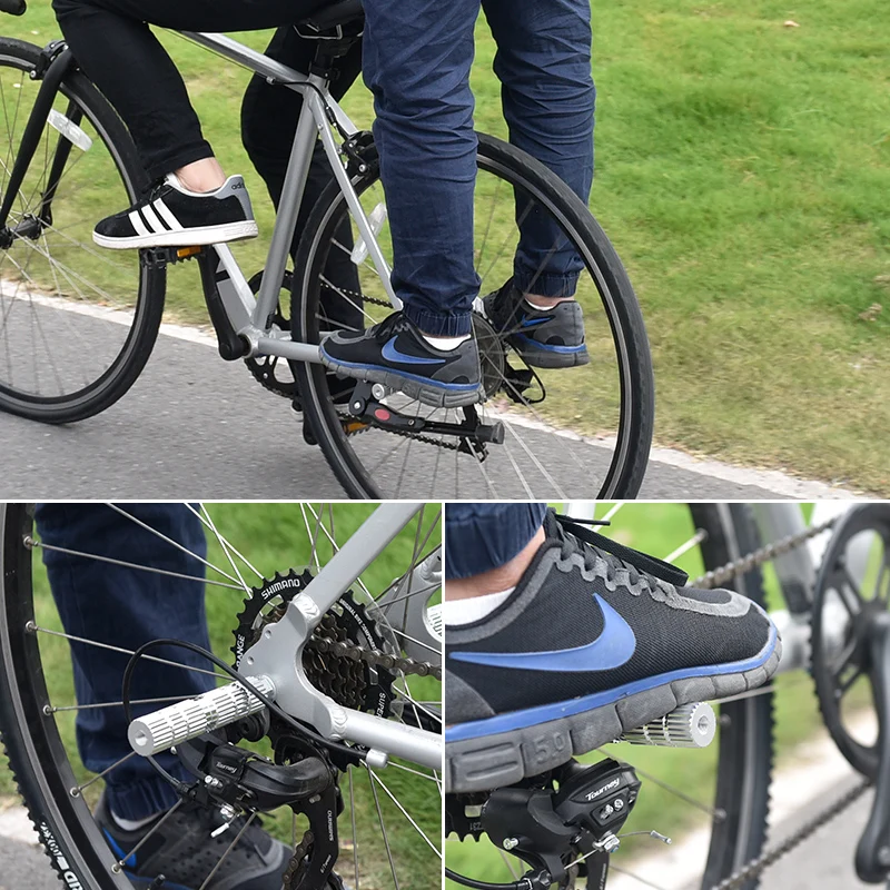 Aluminum Alloy Anti-Slip Bike Pedal Foot Pegs