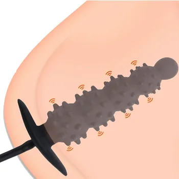 40cm*12cm Inflatable Dildo Anal Plug Built-in pillar Huge Butt Plug Vagina Anus Expansion Prostate Massage Ass Dilator Sex Toy 2