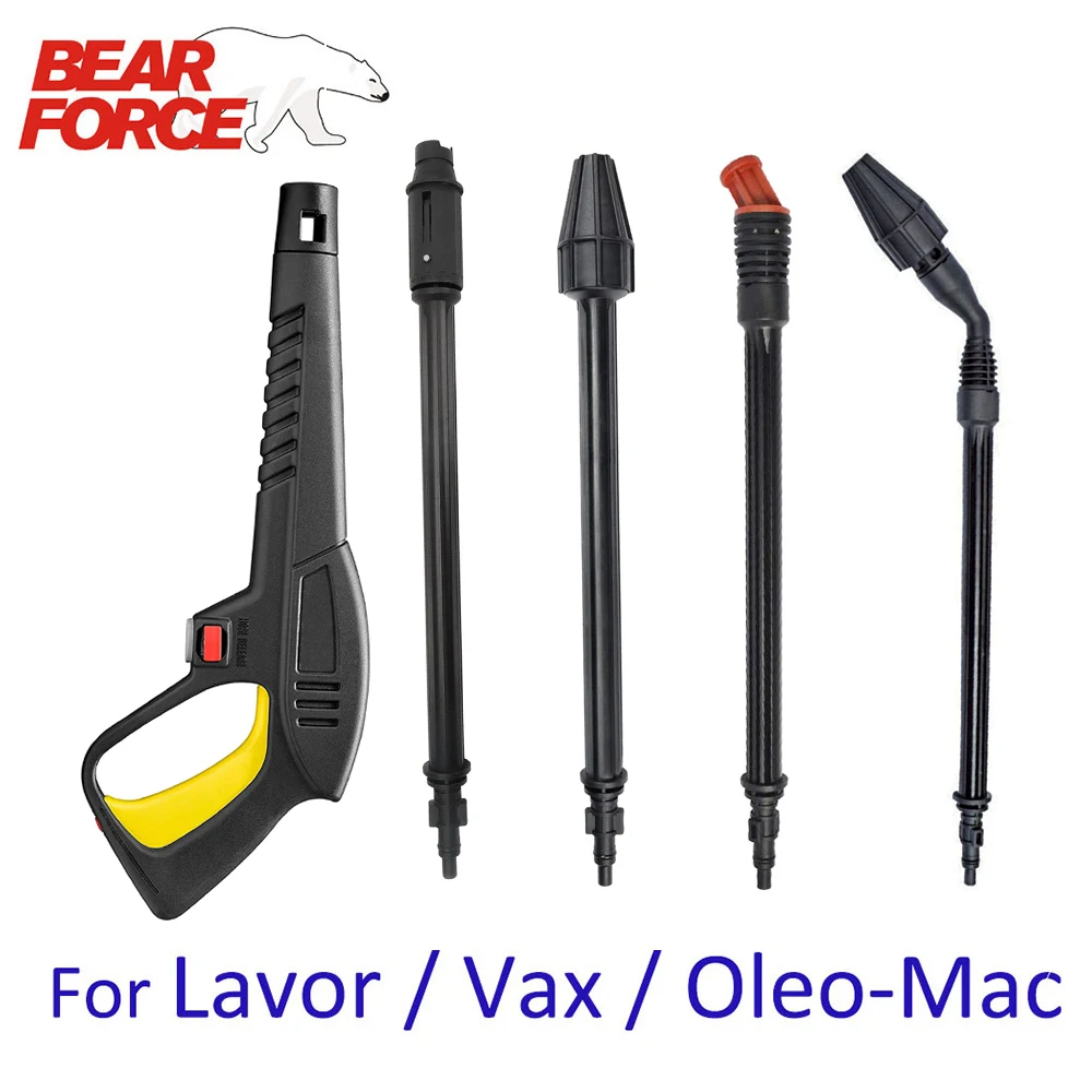 Boquilla de lanza para pistola de lavado a presión boquilla de pistola de pulverización de agua Jet para Lavor Lavorwash Bauker Vax Craftsman Generac Oleo-Mac