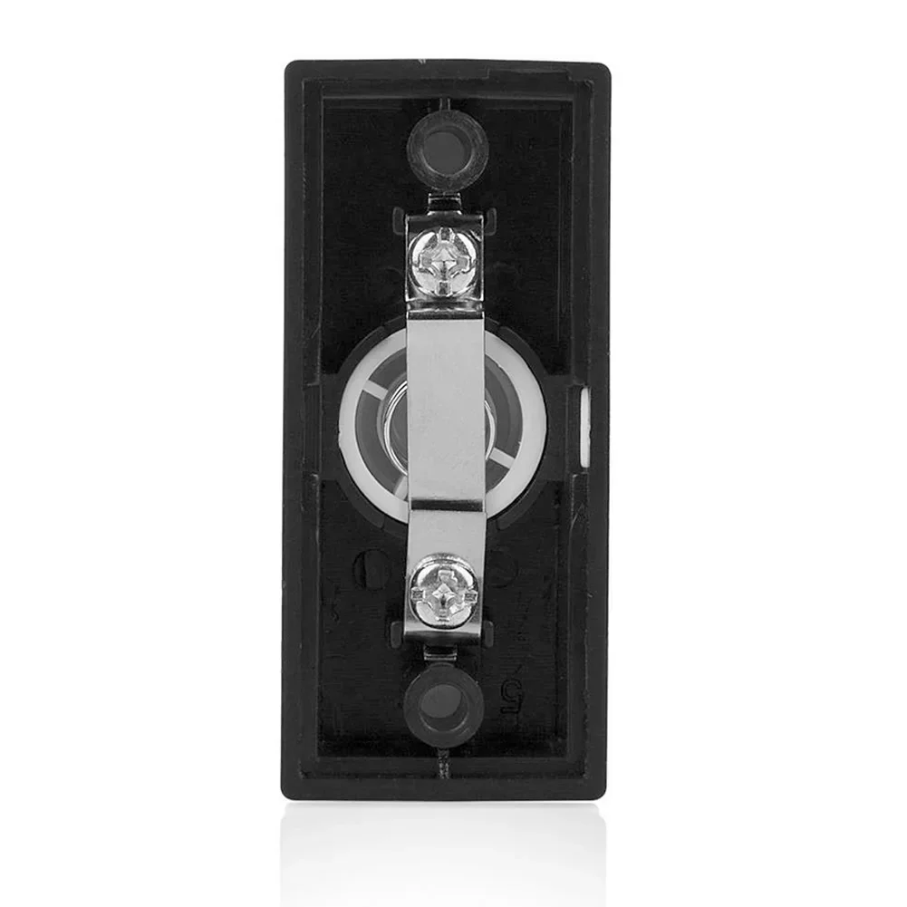 Plastic Hard Wiring Press Button Chime Bell Home Furnishing Decoration 86MMX37MMX22MM