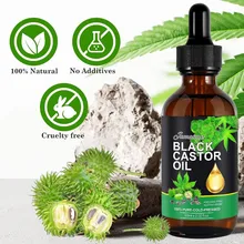 60ml Organic Castor Oil for Hair Growth Jamaican B