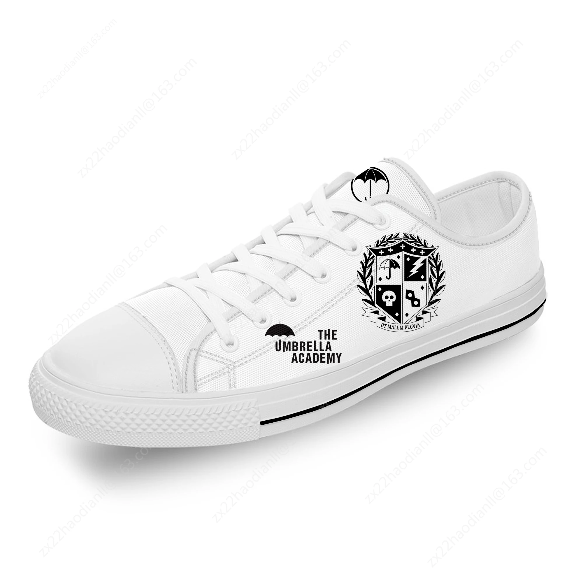 The Umbrella Academy Cha-Cha Diego Vanya Luther Casual Cloth 3D Print Low Top Canvas Shoes Men Women Breathable Sneakers