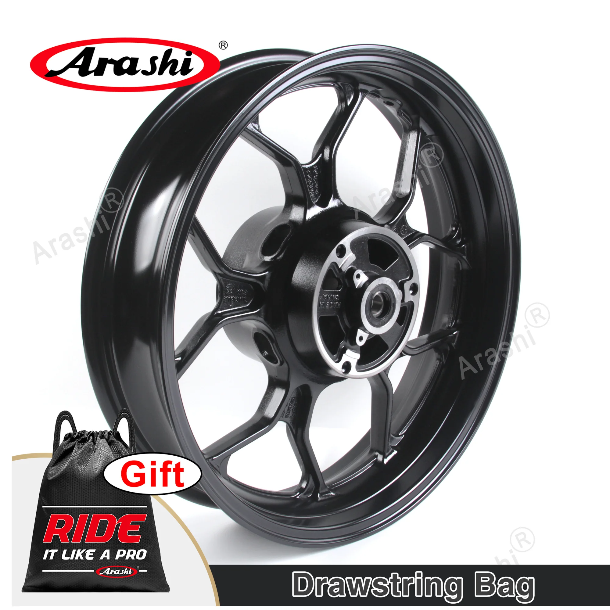 Arashi For YAMAHA YZF R3 / R25 / ABS Rear Wheel Rim Hub Motorcycle Tire YZF-R3 YZF-R25 2015