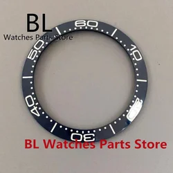 Ceramic Two - Tone Luminous Watch Bezel Insert (Blue)