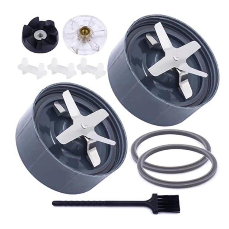 Lama Inferiore Estrattore Da 10 Pezzi, Parti Di Ricambio Compatibili Per Miscelatore Frullatore Serie Nutribullet 600W & Pro 900W