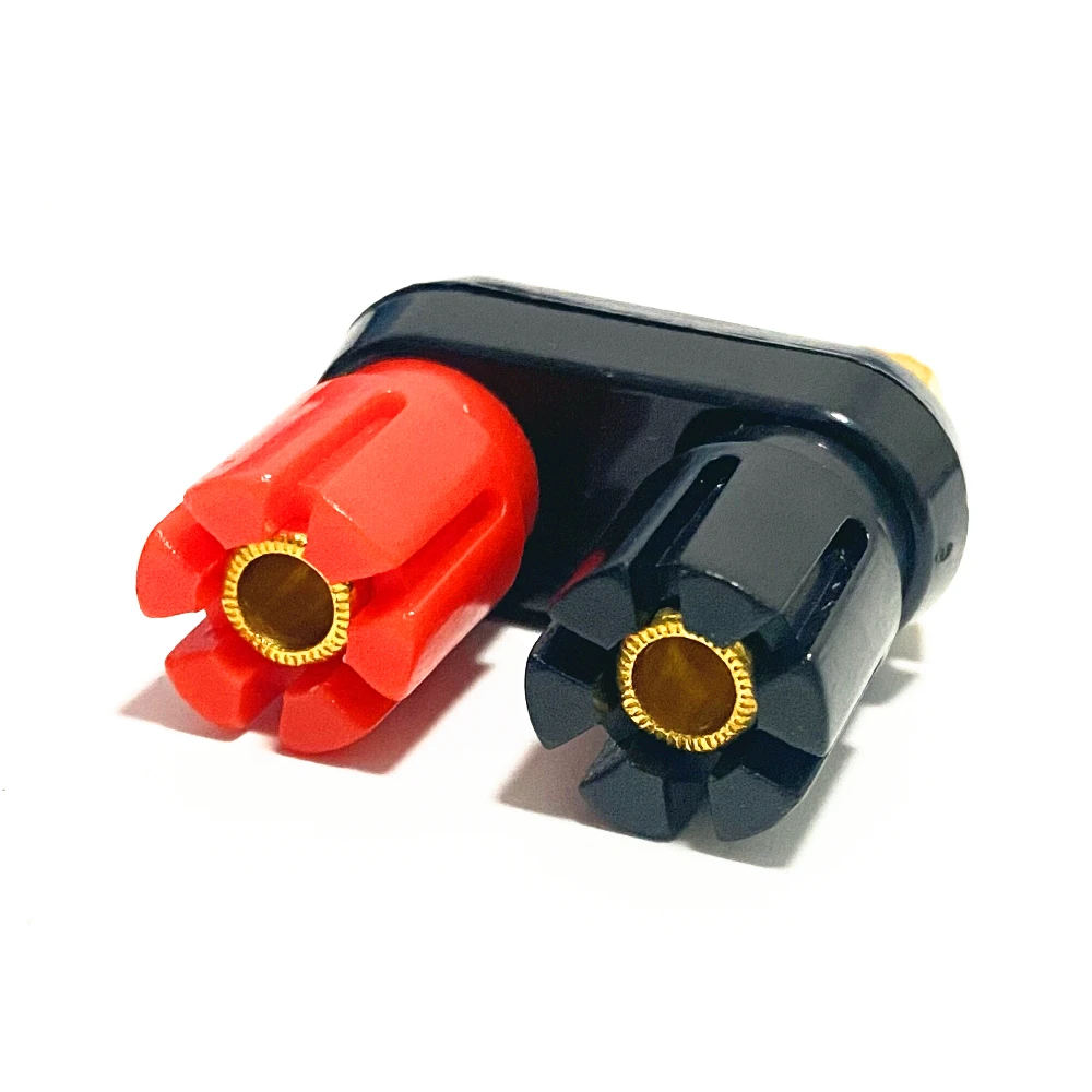 Banana Plugs 1pc Banana plugs Couple Terminals Red Black Connector Amplifier Terminal Binding Post Banana Speaker Plug Jack banana plugs
