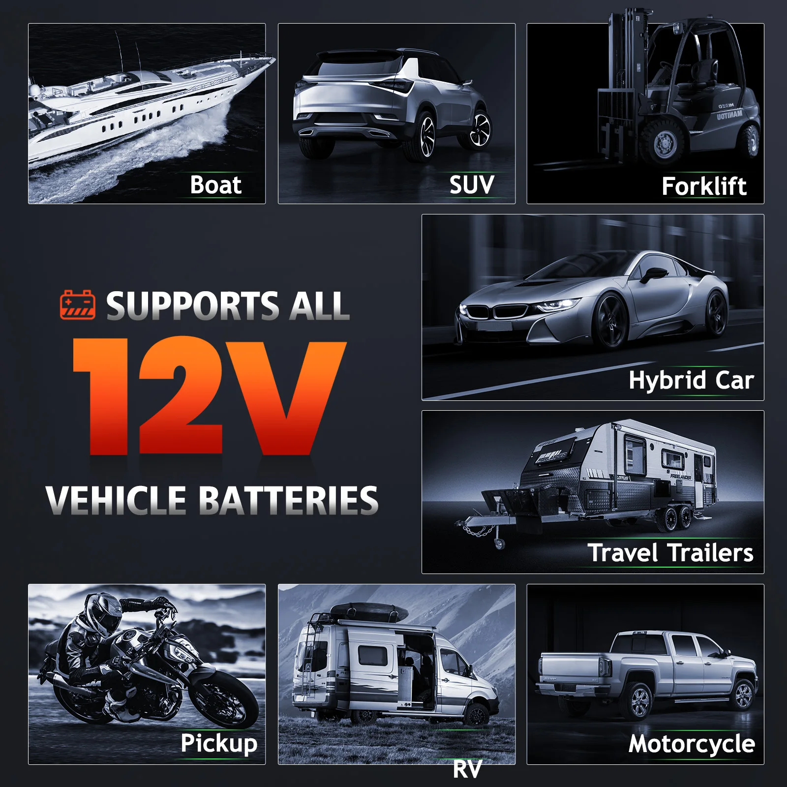 جهاز قراءة بيانات البطارية عن طريق الجوال BT