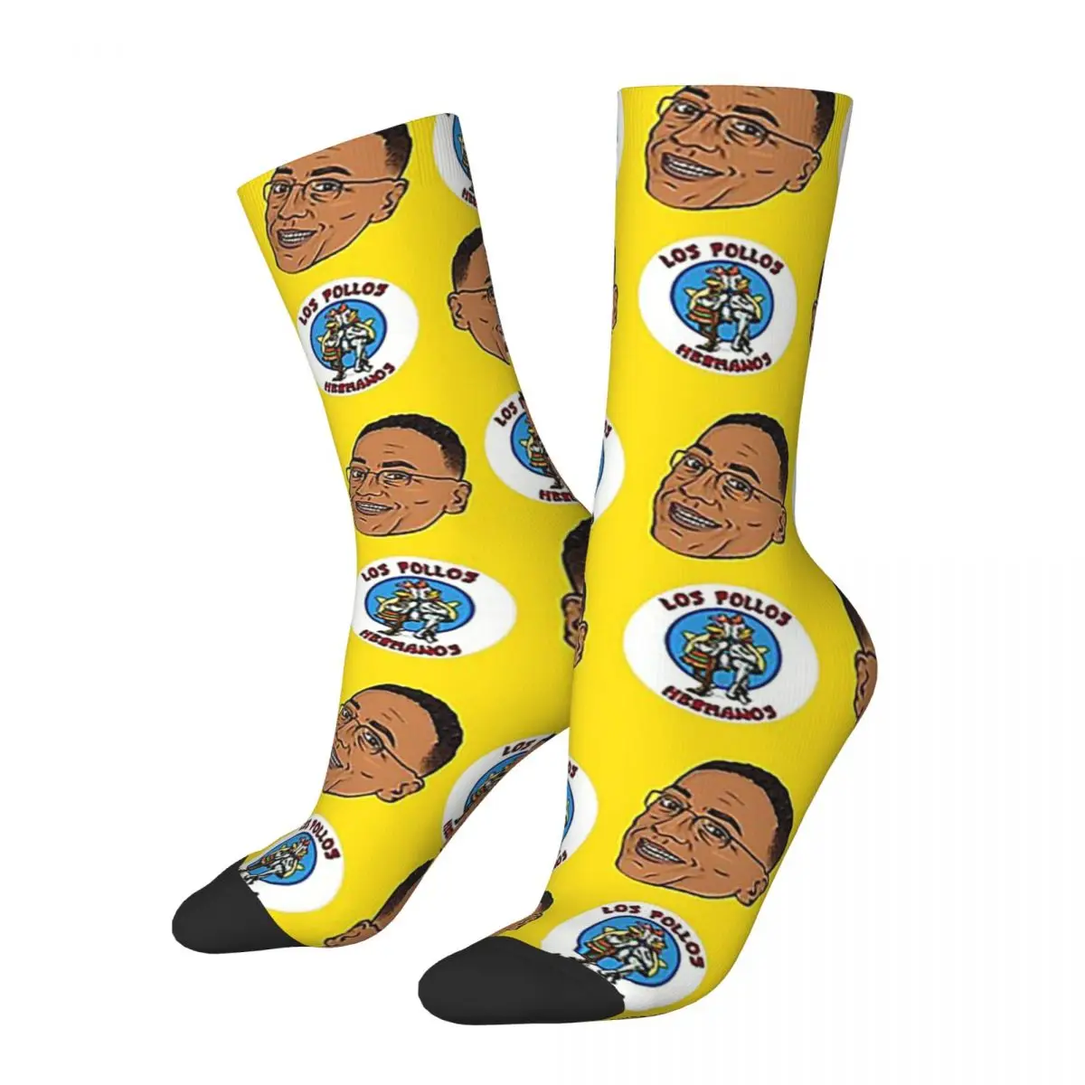 

Gus Fring Los Pollos Hermanos Better Call Saul Socks Harajuku High Quality Stockings All Season Long Socks for Unisex Gifts