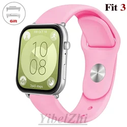 Silicone Sport Band Strap for Smartwatch - 2024 Edition Accessories (Soft pink 15)