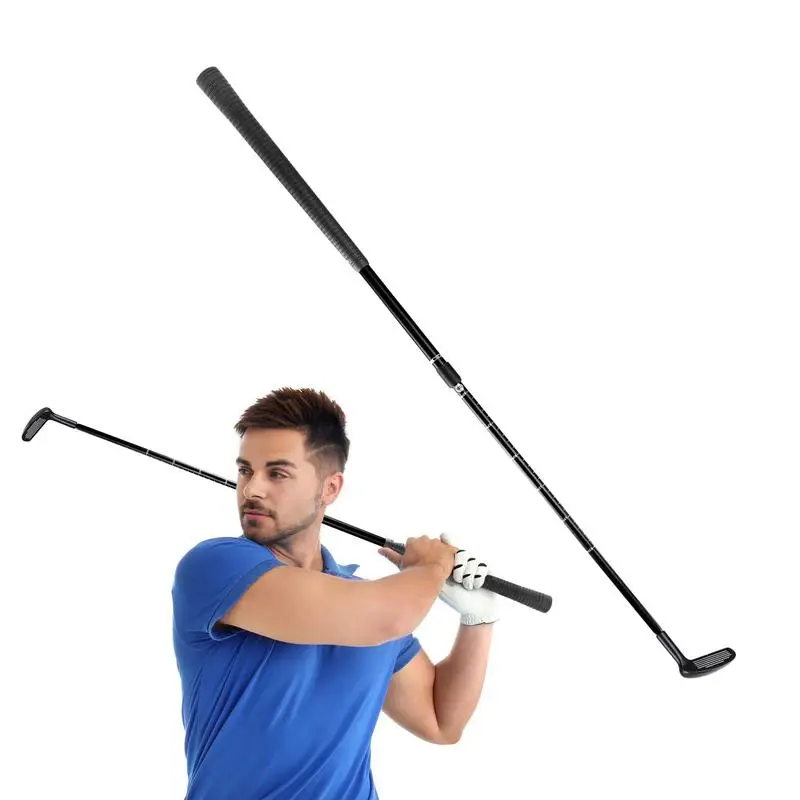 

Golf Chipper Telescopic Shaft Golf Putter With Scale Right Left Handed Sturdy Putter Shaft Golf Practice Club Zinc Alloy Putter