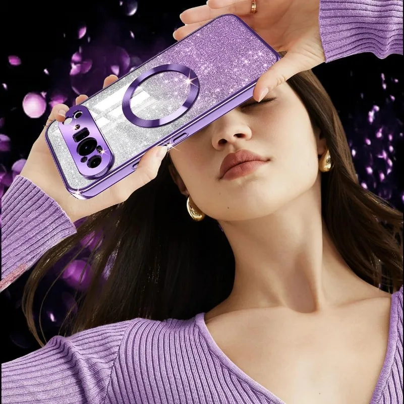 Luxury Gradient Glitter Phone Case - Soft Slim Design
