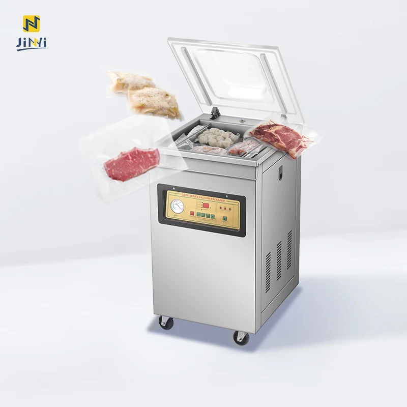 

Dz-500/2E Commercial Chicken Meat Food Vacuum Packing Machine Tomato Potato Onion Vacuum Chamber Sealer