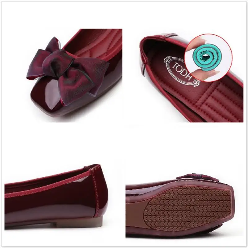 Women Loafers Ballet Flats Boat Shoes Slip-on Party Wedding Elegant