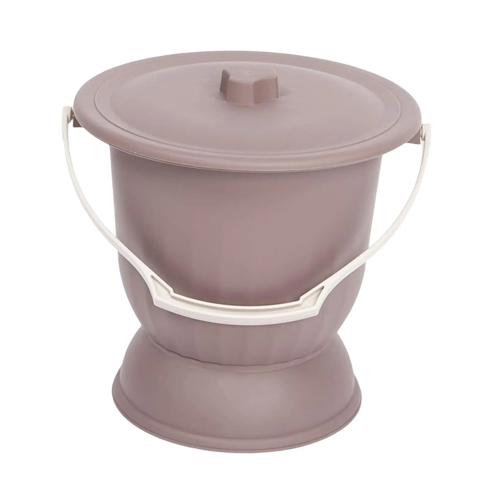 Handheld Spittoon with Lid and Handle Thickened for Home Use Indoor