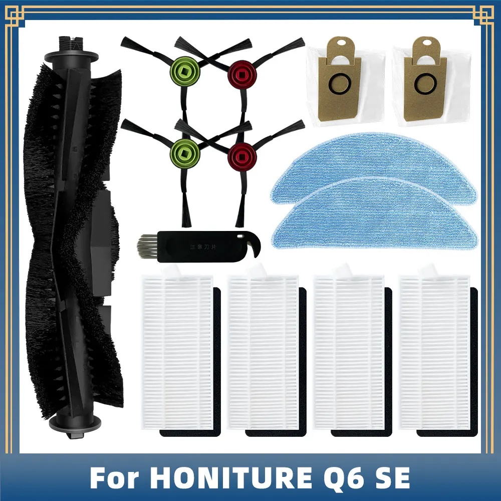 CompatibleForHONITUREQ6SERobotVacuumCleanerReplacementSpare