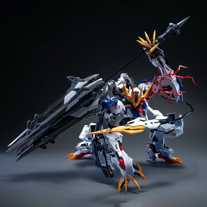 【AUF LAGER】LUNAVOR MG 1/100 Wolf King Barbatos ASW-G-08 GK Montagemodellbausätze Actionfigur Plastikroboter Spielzeug Weihnachtsgeschenke
