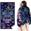 1pc Quick Drying Microfiber Game Console Beach Towel - Soft, Absorbent, Lightweight, Sun Protection - Perfect Summer Accessory 3