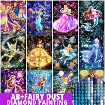 Fairy Dust Disney Princess Diamond Painting 1