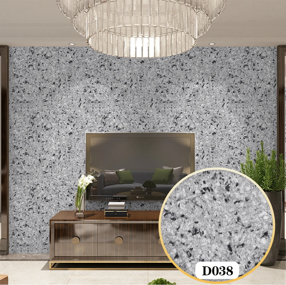 D038 Silk Plaster Liquid Wallpaper Wall Grace Coating Covering Paper