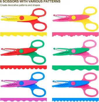 Decorative Craft Scissors Set 5