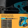 JAUHI 1000W 8600IMP Rechargeable Electric Hammer Cordless Multifunction Hammer Impact Drill Power Tool for Makita 18V Battery 2