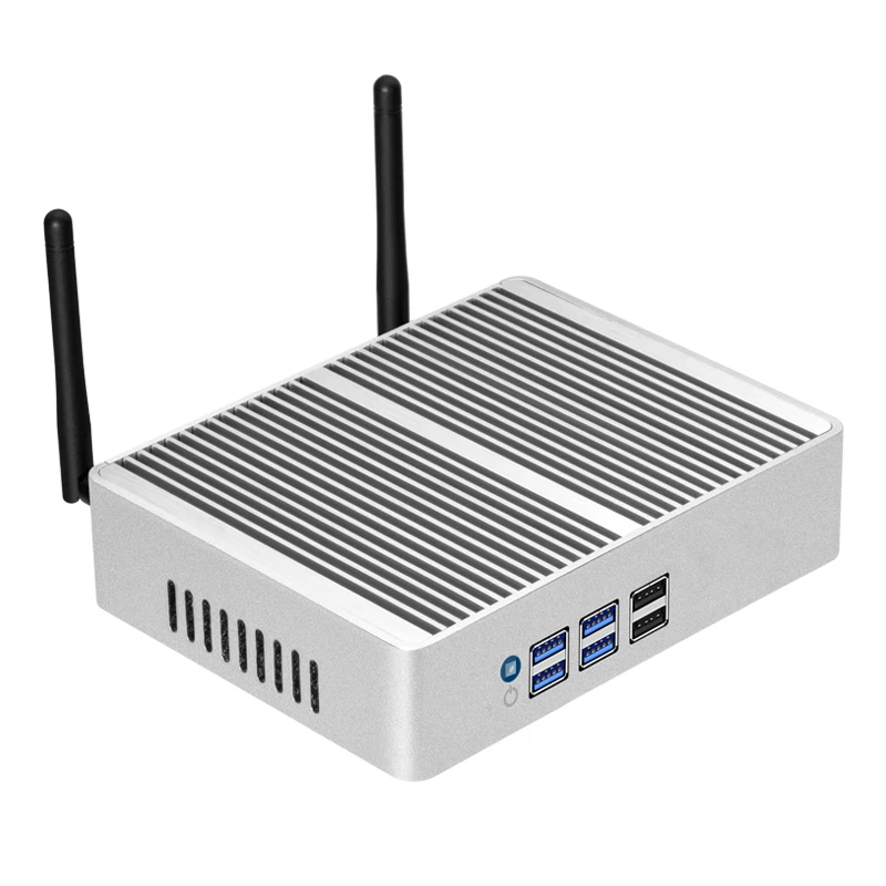XCY Ҹ ̴ PC  ھ i7 4500U i5 5300U 300M  ⰡƮ ̴ 8x USB VGA HDMI ÷,  10  HTPC