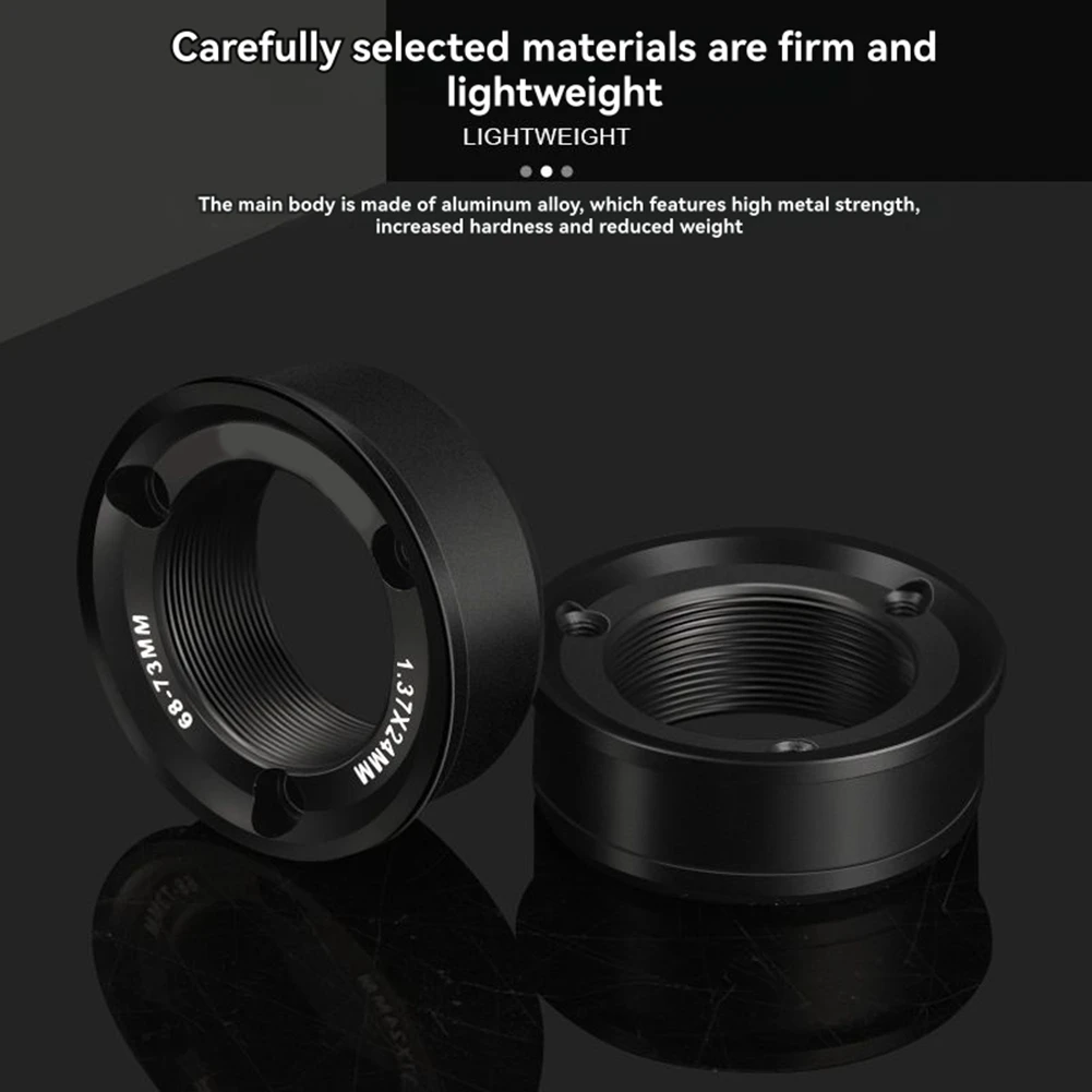 A10R 자전거 바텀 브래킷 변환 키트 (BB 68/73mm 어댑터, 자전거 크랭크셋 부품, 자전거 5방향 바텀 브래킷)
