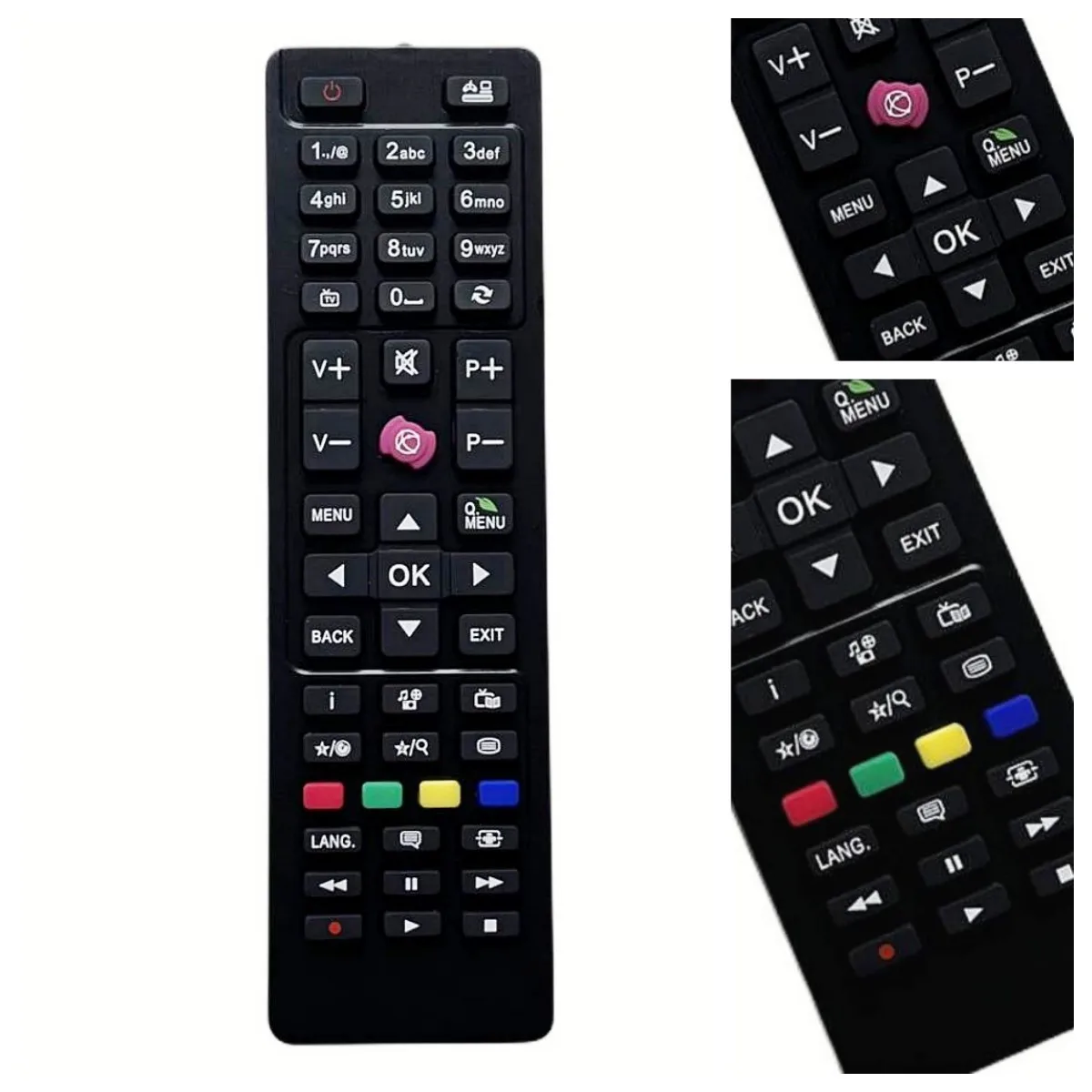Remote Control For OKI TV B FHSTU.V26E FHTUVI.V26E LED.V32B LED.V32B