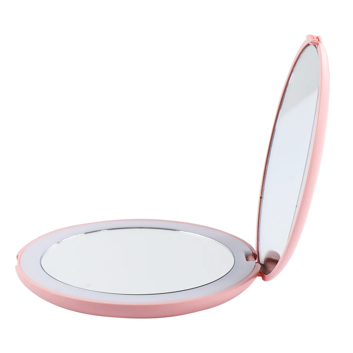 

Portable 10x Magnifying Makeup Mirror Mini LED Round Mirror Travel Mirror